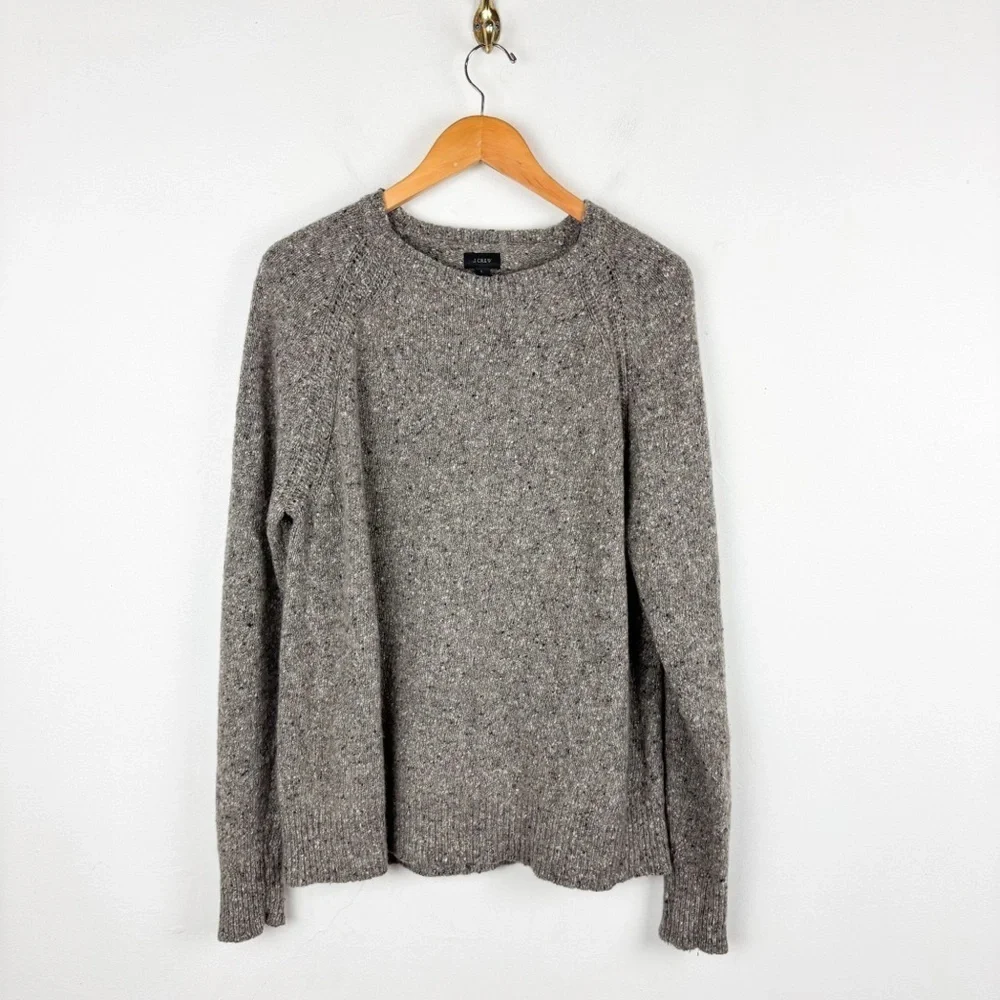 J. Crew Men’s Wool Blend Crewneck Sweated Sz L